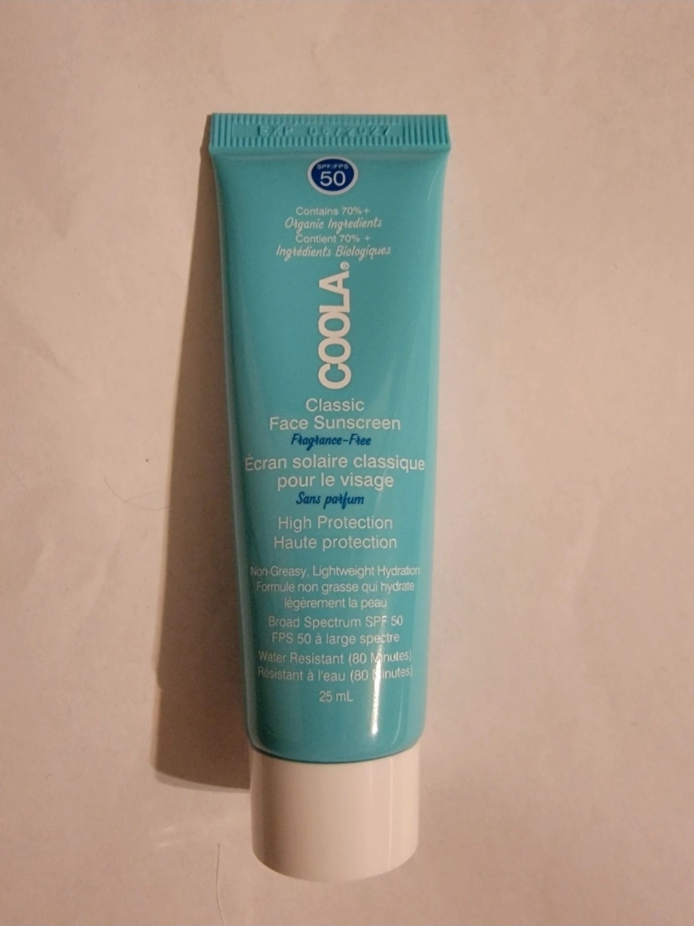 COOLA Classic Face Sunscreen SPF 50 - Aqua Turquoise